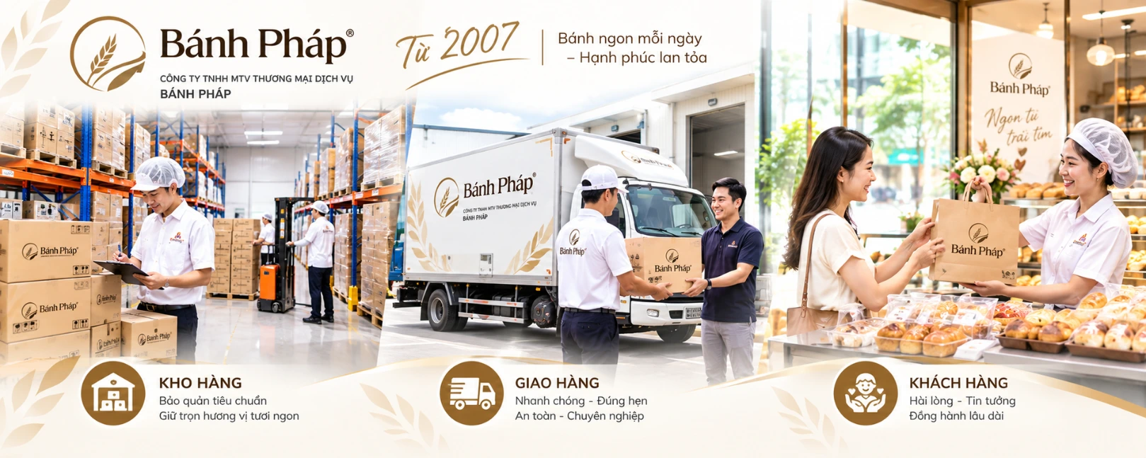 Giao hàng nhanh, đảm bảo chất lượng